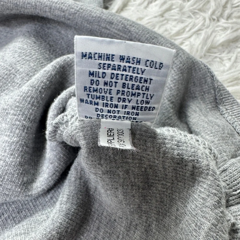 Polo Ralph Lauren Sweater Mens Extra Large Gray Estate Rib 100% Cotton Knit XL